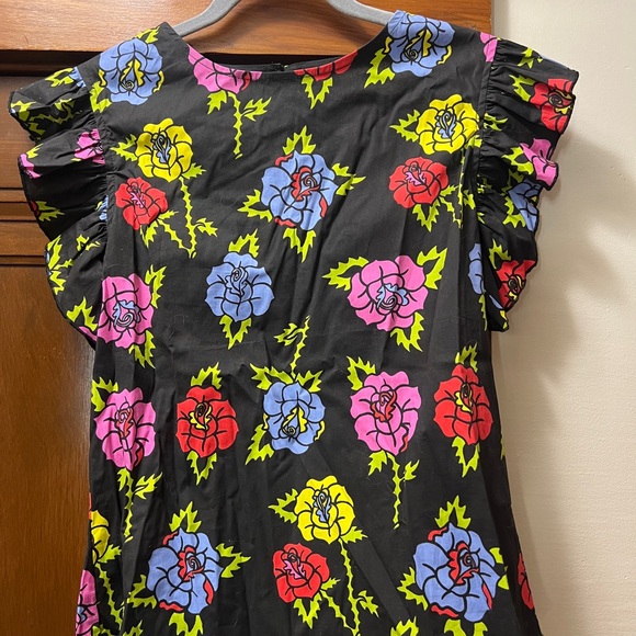 Nooworks Tops - Nooworks Roses ruffle sleeve top